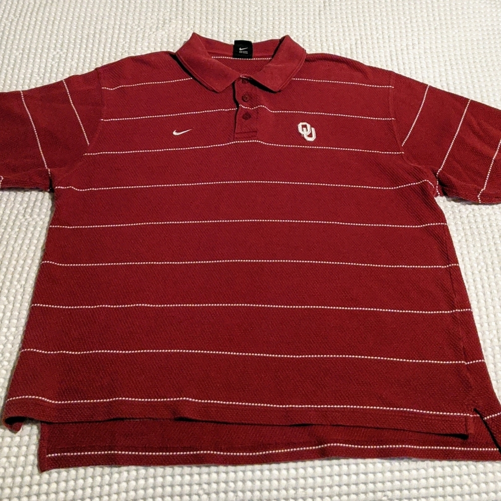 Nike OU golf polo shirt
